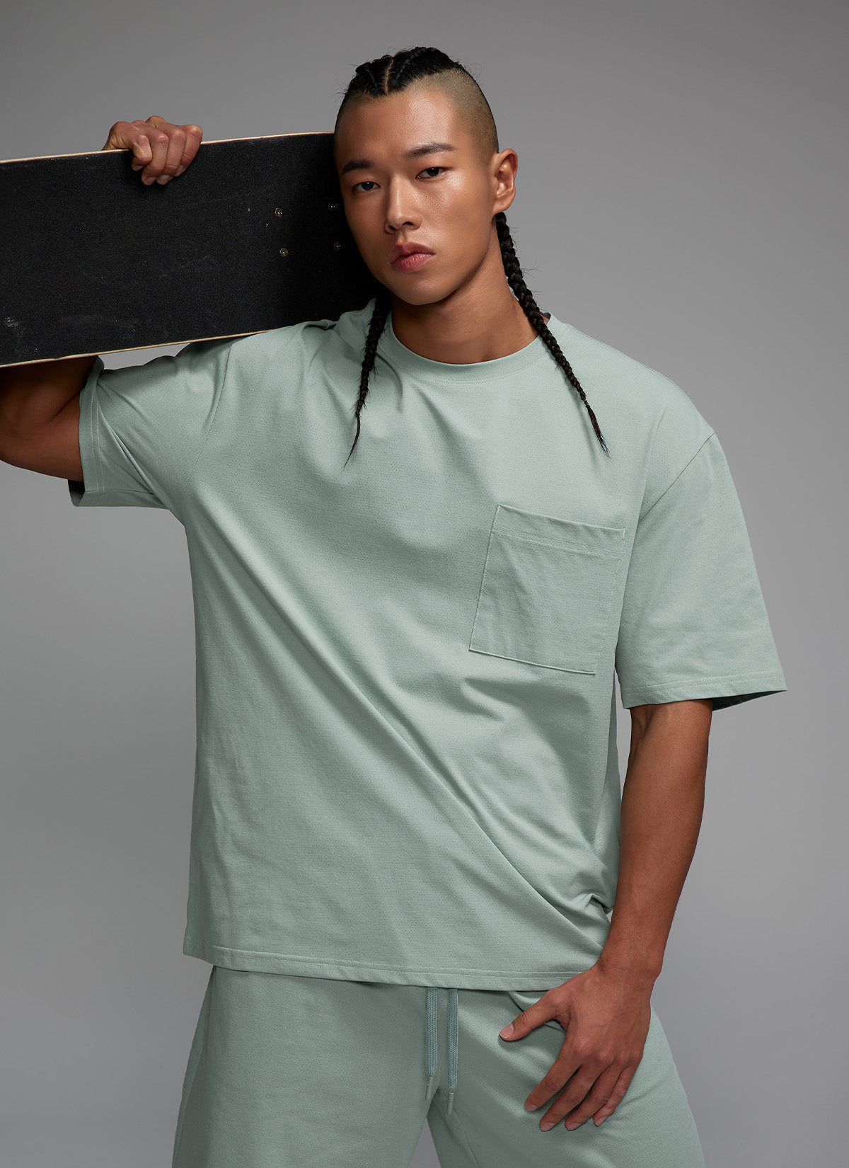 Air Mesh Men's 透氣寬鬆短袖上衣｜共4色｜XML2TS1103