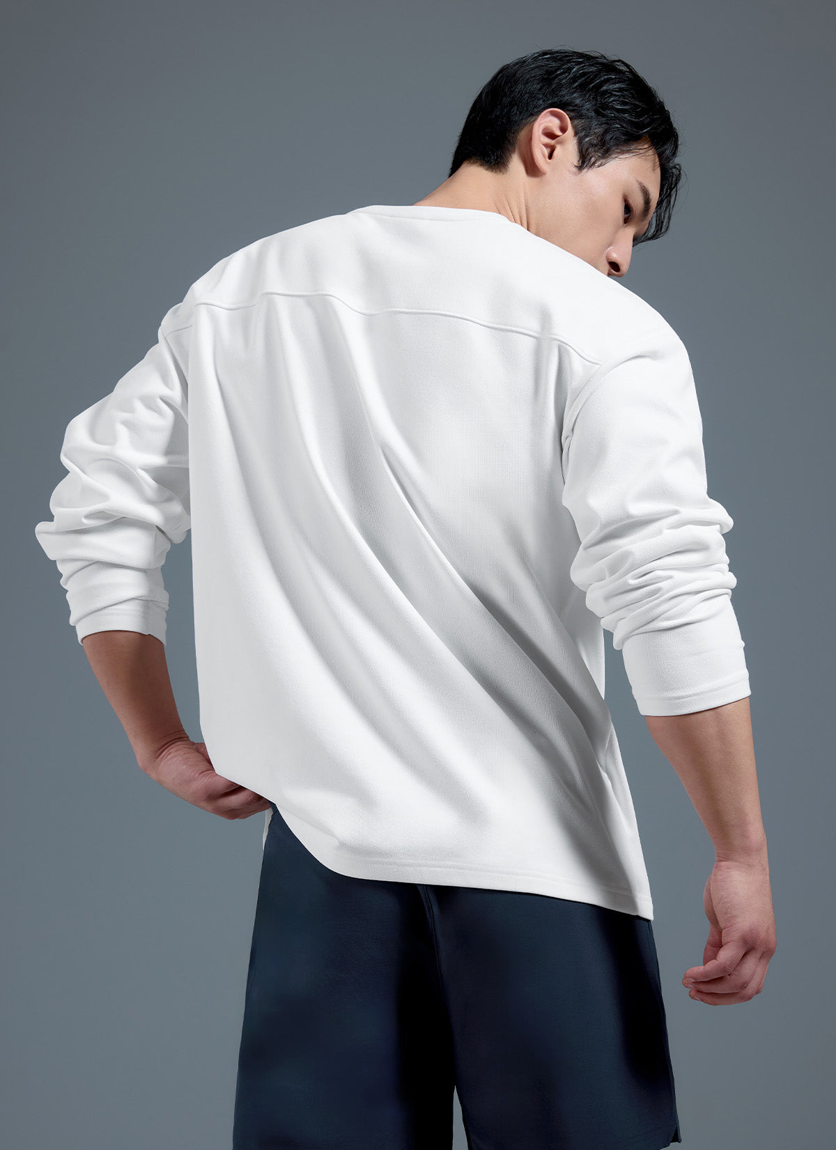 Soft Relax Men's 寬鬆長袖上衣｜共5色｜XMK3TL1103