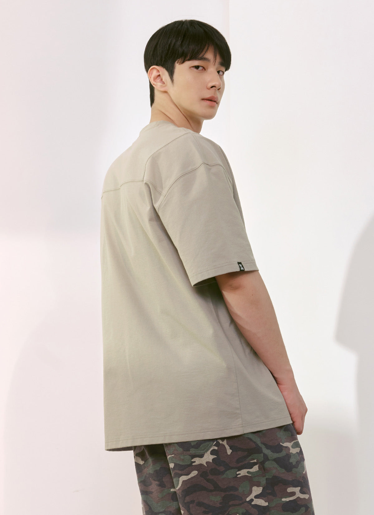 Men's 柔軟舒適寬鬆短袖上衣｜共6色｜XMK2TS1104