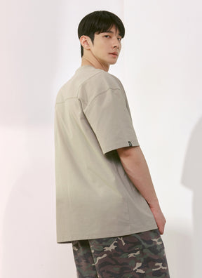 Men's 柔軟舒適寬鬆短袖上衣｜共6色｜XMK2TS1104