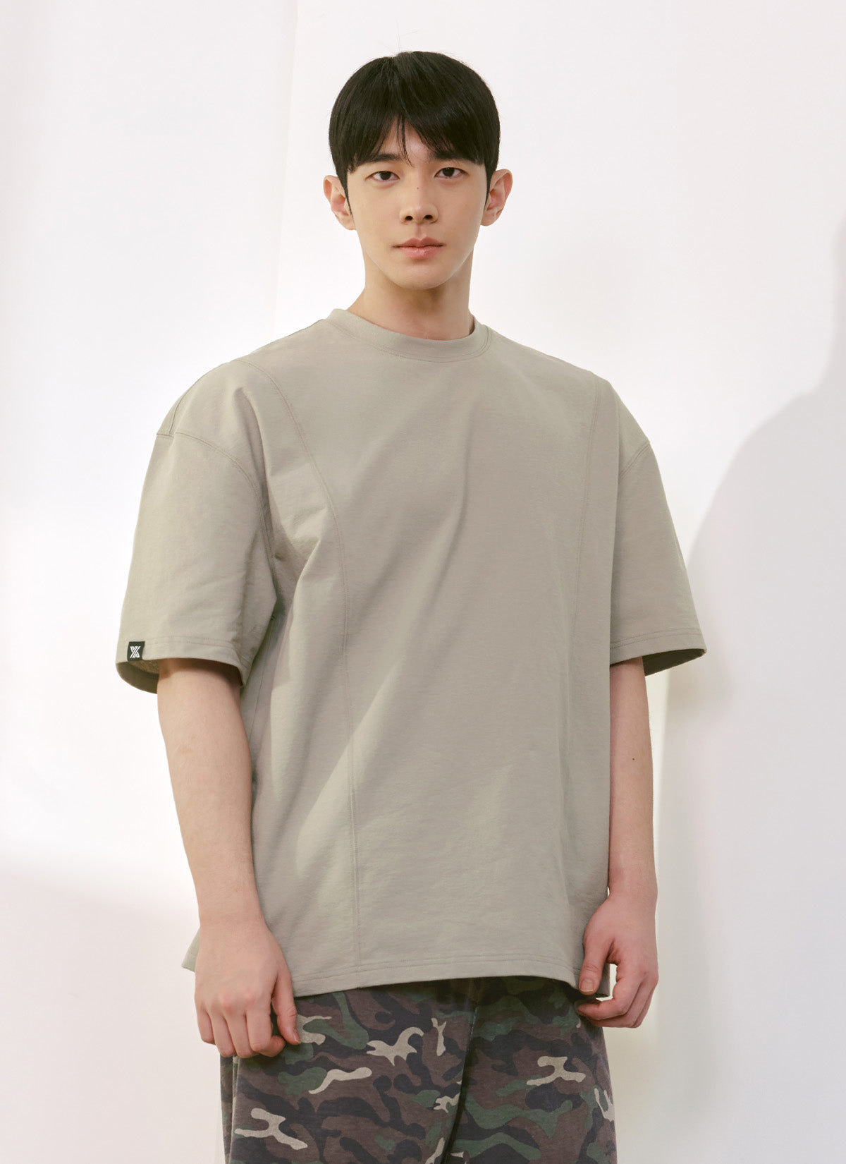 Men's 柔軟舒適寬鬆短袖上衣｜共6色｜XMK2TS1104
