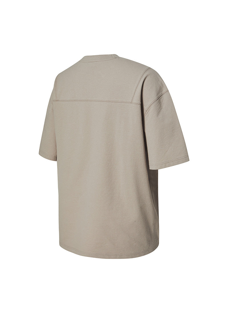 Men's 柔軟舒適寬鬆短袖上衣｜共6色｜XMK2TS1104