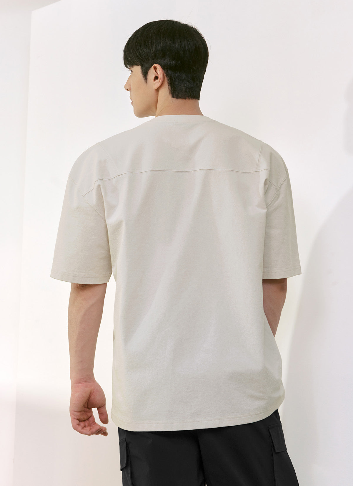 Men's 柔軟舒適寬鬆短袖上衣｜共6色｜XMK2TS1104