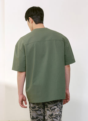 Men's 柔軟舒適寬鬆短袖上衣｜共6色｜XMK2TS1104