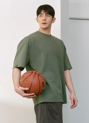 Men's 柔軟舒適寬鬆短袖上衣｜共6色｜XMK2TS1104