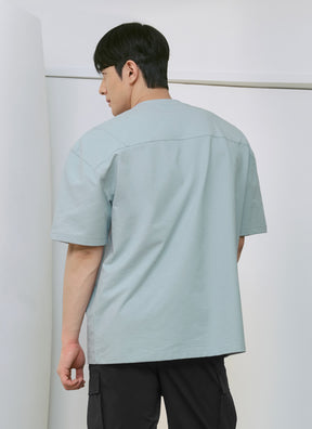 Men's 柔軟舒適寬鬆短袖上衣｜共6色｜XMK2TS1104