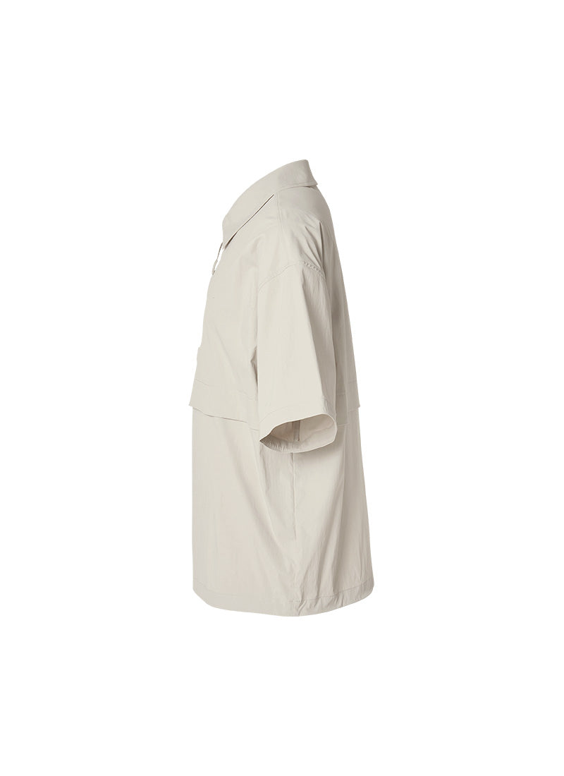 Daily Woven 半拉鍊防風短袖上衣｜共3色｜XMK2TS1105
