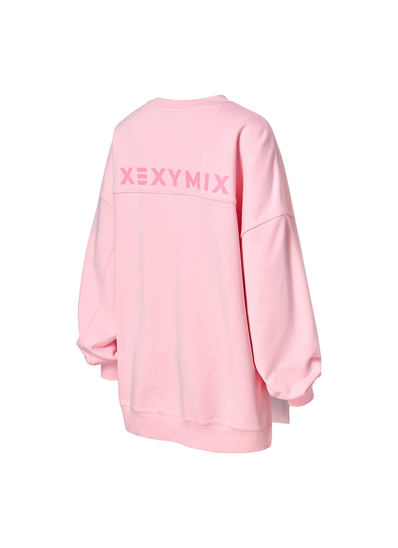 柔軟側開衩寬鬆大學T｜共5色｜XFK4TL1105