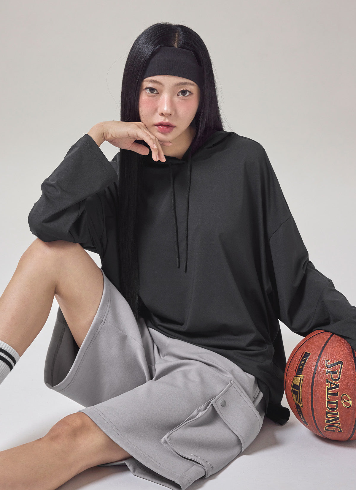 Medium Feather寬鬆連帽長袖上衣｜共5色｜XFK3TL1109