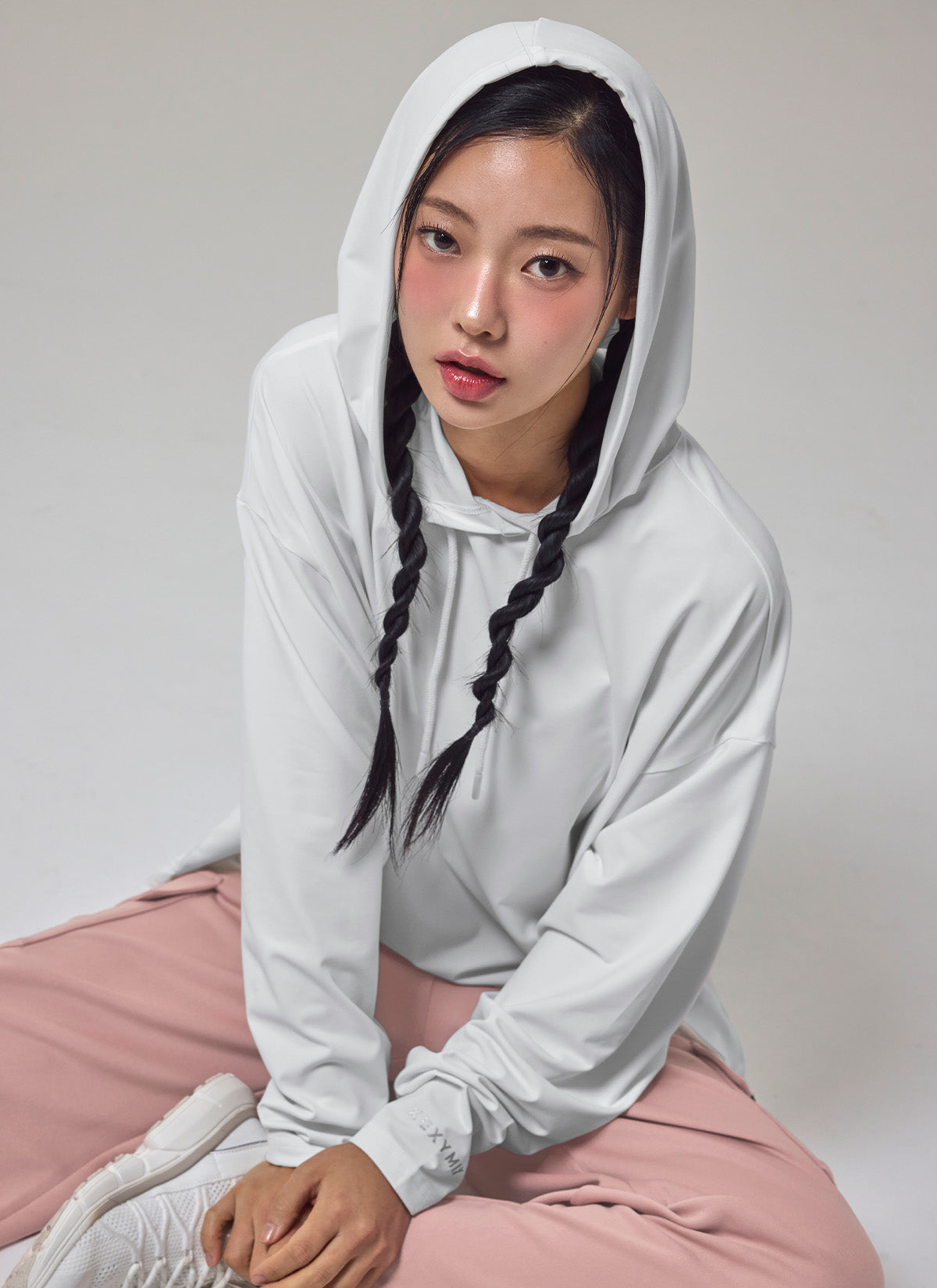 Medium Feather寬鬆連帽長袖上衣｜共5色｜XFK3TL1109