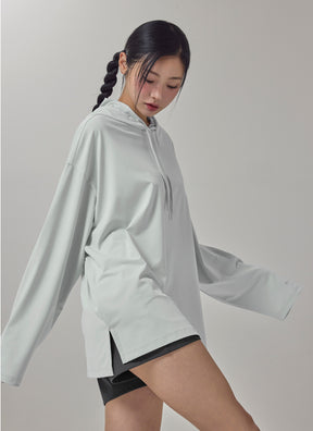 Medium Feather寬鬆連帽長袖上衣｜共5色｜XFK3TL1109