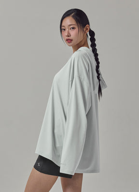 Medium Feather寬鬆連帽長袖上衣｜共5色｜XFK3TL1109