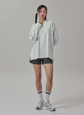 Medium Feather寬鬆連帽長袖上衣｜共5色｜XFK3TL1109