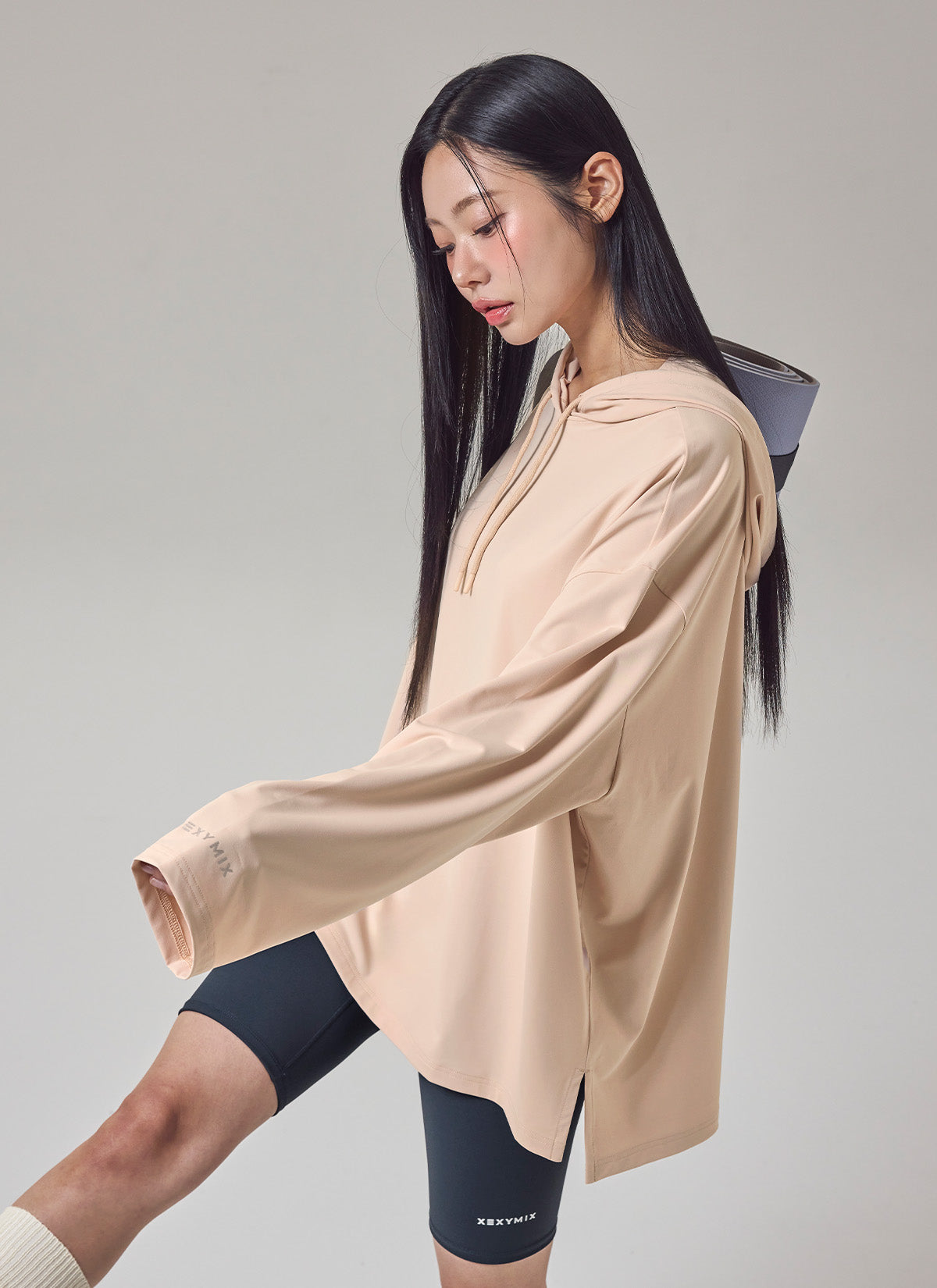 Medium Feather寬鬆連帽長袖上衣｜共5色｜XFK3TL1109