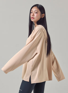 Medium Feather寬鬆連帽長袖上衣｜共5色｜XFK3TL1109