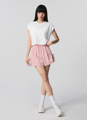 Comfort Tension 蝴蝶結綁帶口袋短褲｜共5色｜XFL2PS1111
