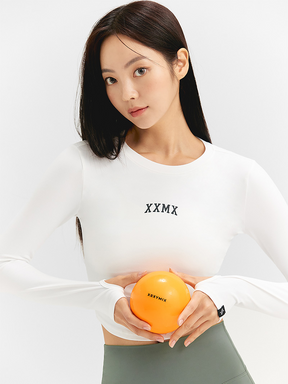 XXMX柔棉長袖短版上衣｜共8色｜XT4368G