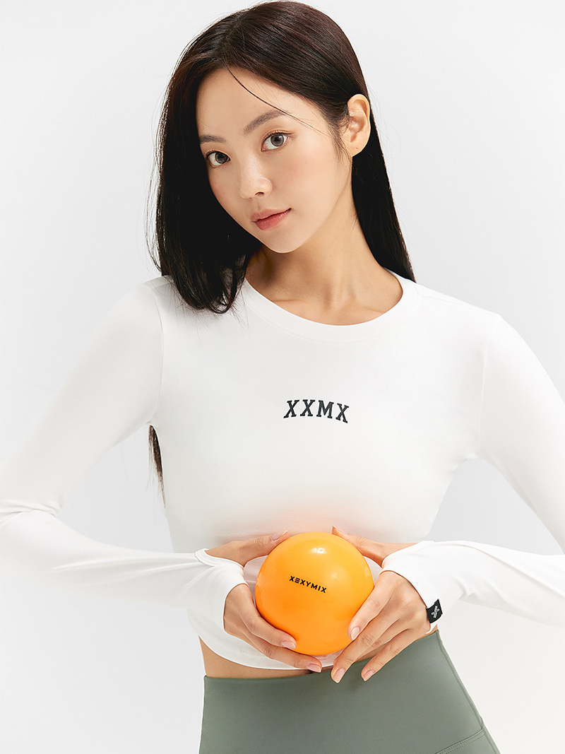 XXMX柔棉長袖短版上衣｜共8色｜XT4368G