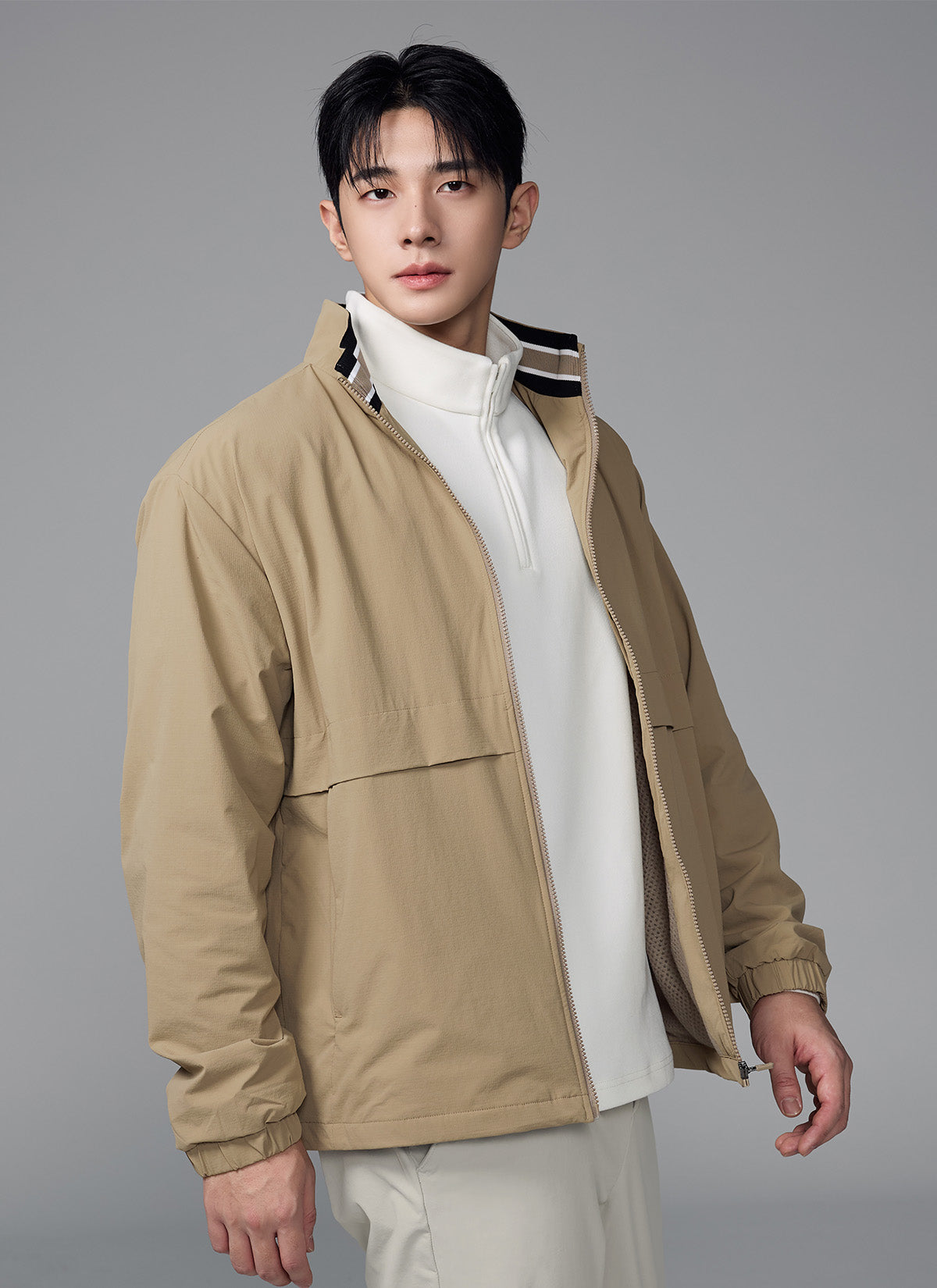 標準Men's高領外套 | 共3色 | XMK3JL1201
