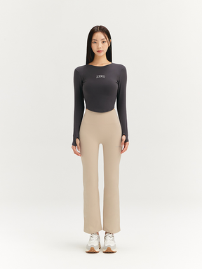 黑標360N 全方位柔彈美感靴型喇叭保暖褲｜共11色｜XP9217G