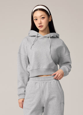 XXMX溫暖拉絨連帽短版大學TEE｜共5色｜XTFHD02H4
