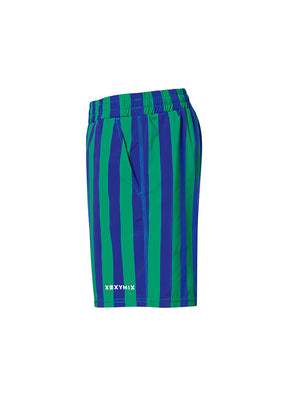 Men's Sunburst 條紋拼色海灘運動短褲｜共4色｜XMK2WR1401