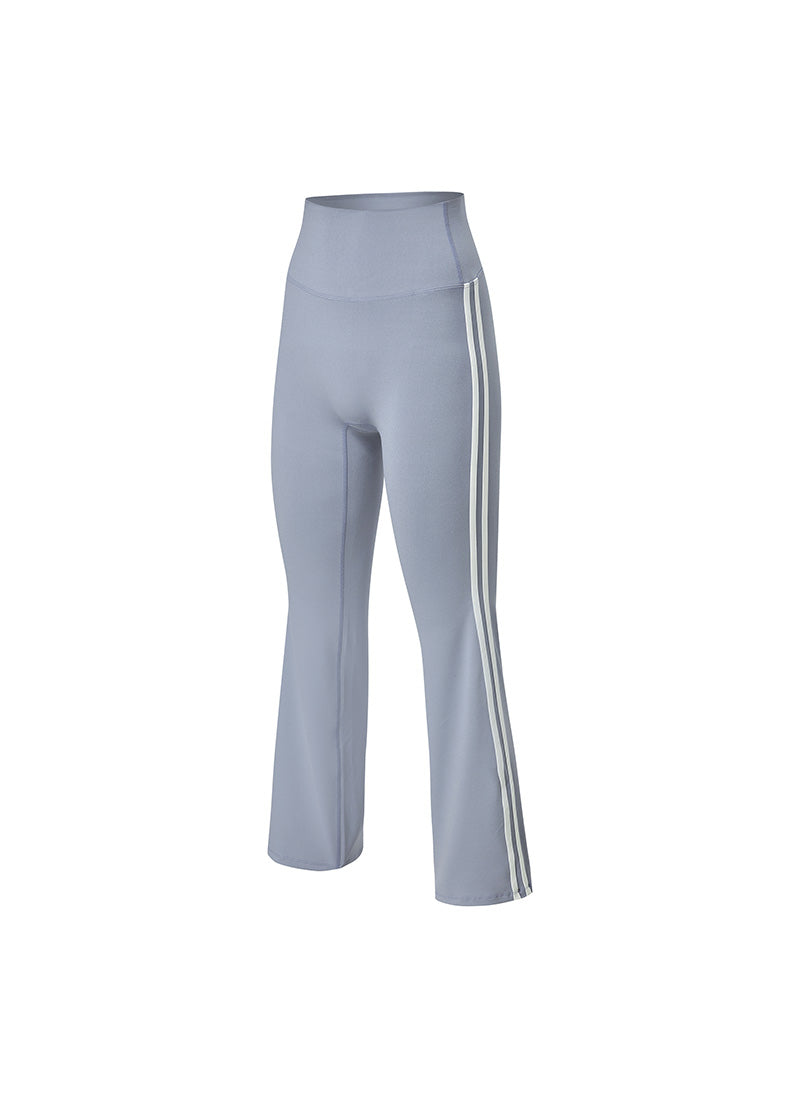 [SET]涼感輕羽毛OverFit短袖上衣&Comfort 雙線靴型喇叭褲