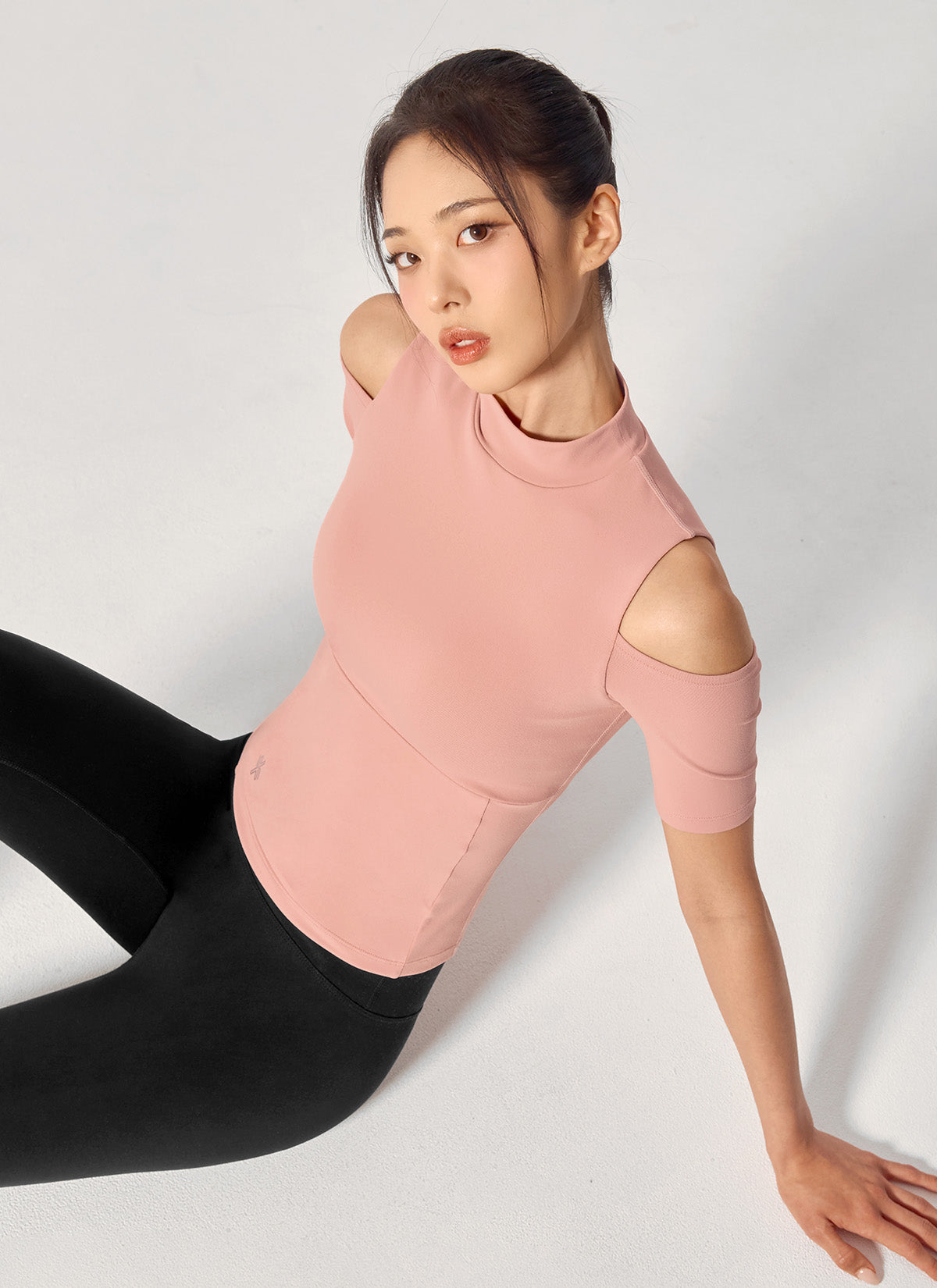 Cotton-Like露肩5分袖上衣｜共4色｜XFK3BL1503