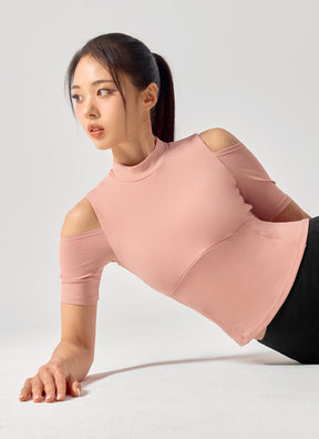 Cotton-Like露肩5分袖上衣｜共4色｜XFK3BL1503