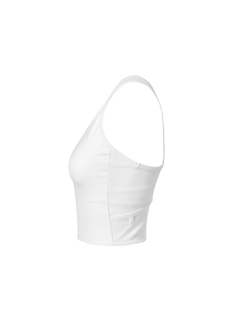 RX 舒適網眼口袋短版背心上衣｜共5色｜XFK3BL1515