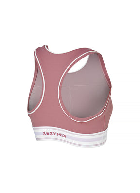 Active Fit 黑標360N柔彈美感文字下襬運動背心上衣｜共5色｜XWFBR16J3