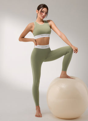Active Fit 黑標360N柔彈美感文字下襬運動背心上衣｜共5色｜XWFBR16J3