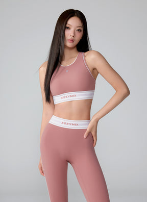 Active Fit 黑標360N柔彈美感文字腰帶緊身褲｜共5色｜XWFLG17J3