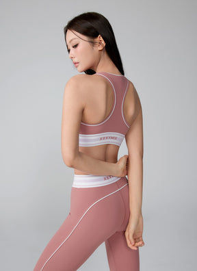 Active Fit 黑標360N柔彈美感文字腰帶緊身褲｜共5色｜XWFLG17J3