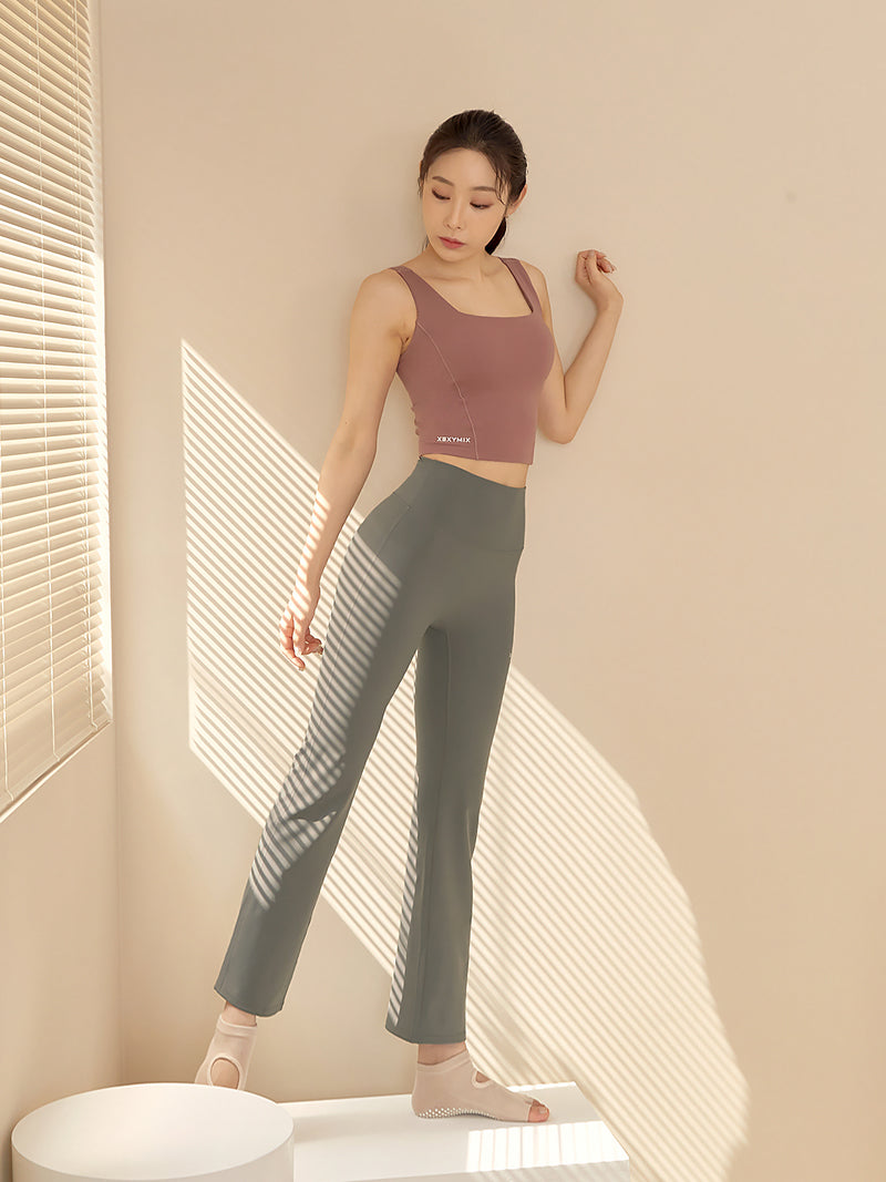 360N全方位柔彈美感靴型喇叭緊身褲｜共4色｜XP9168F