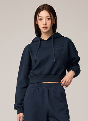 XXMX溫暖拉絨連帽短版大學TEE｜共5色｜XTFHD02H4