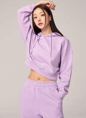 XXMX溫暖拉絨連帽短版大學TEE｜共5色｜XTFHD02H4