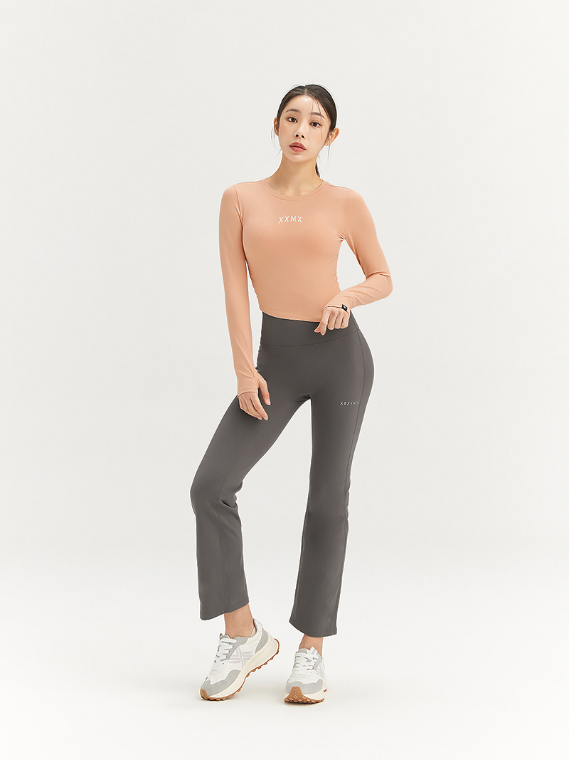 黑標360N 全方位柔彈美感靴型喇叭保暖褲｜共11色｜XP9217G