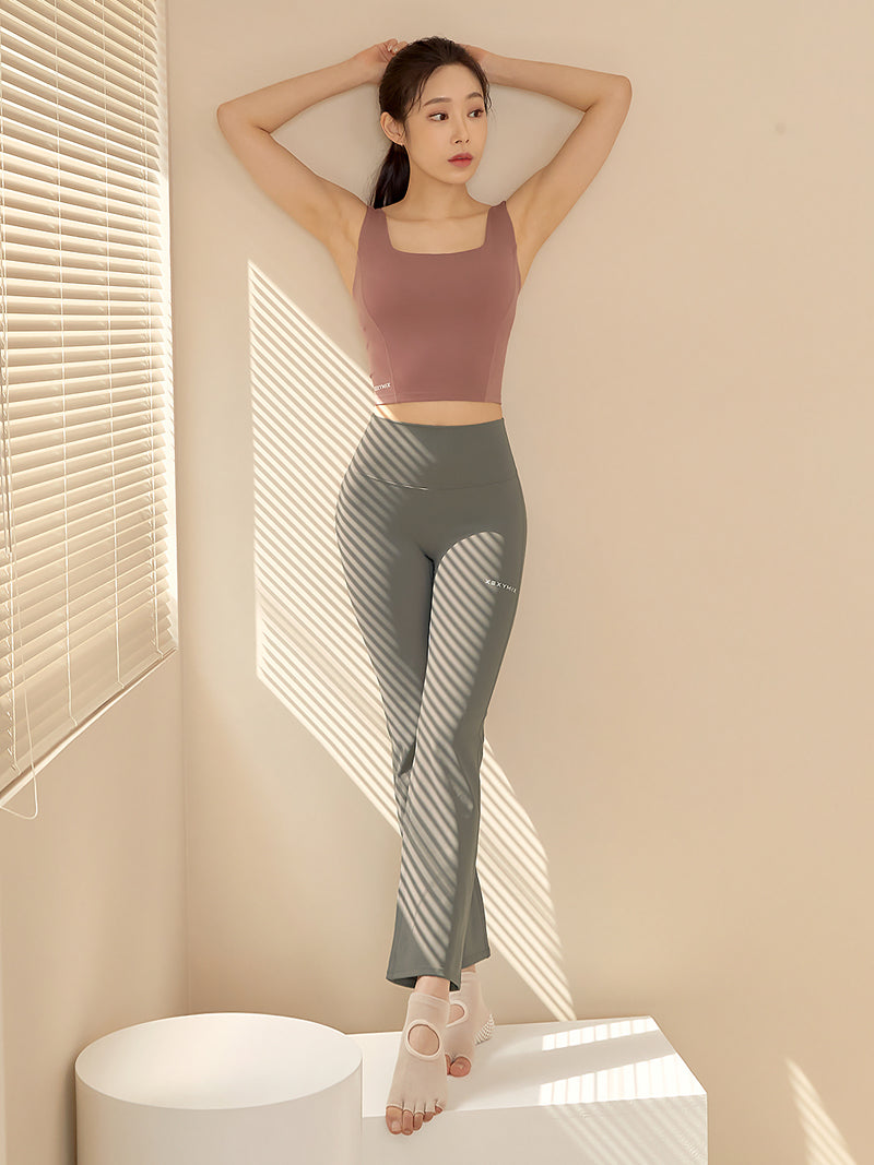 360N全方位柔彈美感靴型喇叭緊身褲｜共4色｜XP9168F