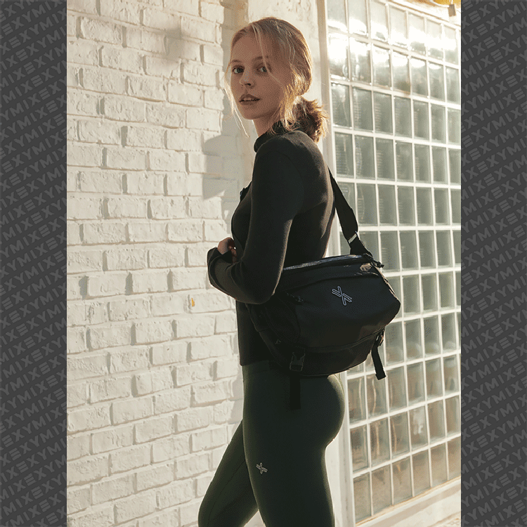 Biker Hip Sack Bag 霹靂包 바이커 힙색｜黑色 Black｜XEB205M