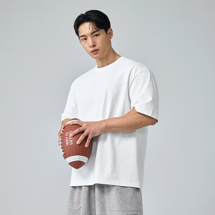 Men's  X標誌寬肩 Over Fit 短袖上衣 | 共5色 | XMK3TS1101