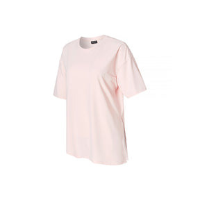 Ice Feather 2.0不對稱開衩寬鬆長版短袖上衣｜共6色｜XFK1TS1003