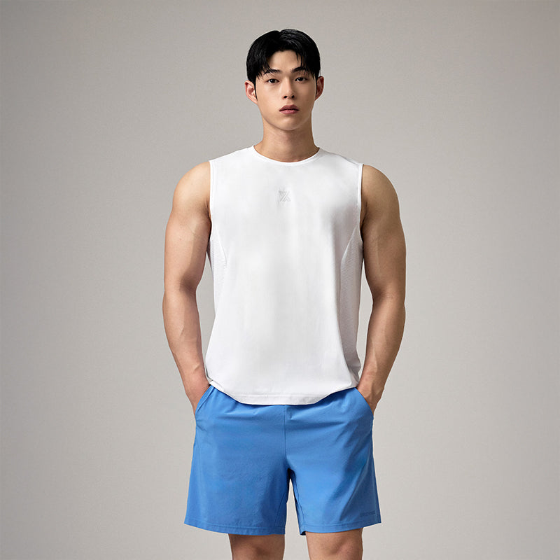 Men's Soft Breeze 網眼無袖上衣｜共4色｜XMK2TE1004