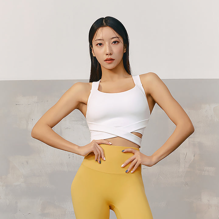 XELLA 完美包覆交叉背心上衣｜共6色｜XT4351G