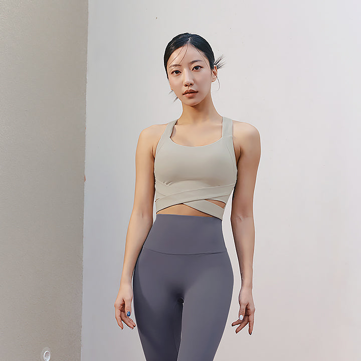 XELLA 完美包覆交叉背心上衣｜共6色｜XT4351G