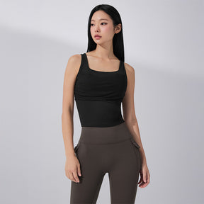黑標Power Rise網布抓皺背心上衣｜共4色｜XFK3BL1506