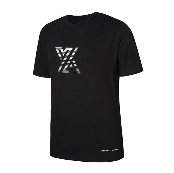 Xexymix X Fitvely Muscle Fit 防滑功能訓練短袖上衣｜黑色 ｜  XT2196GF