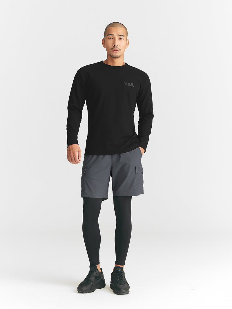 Muscle Fit Dual 健身長袖上衣｜共7色｜XT2218G