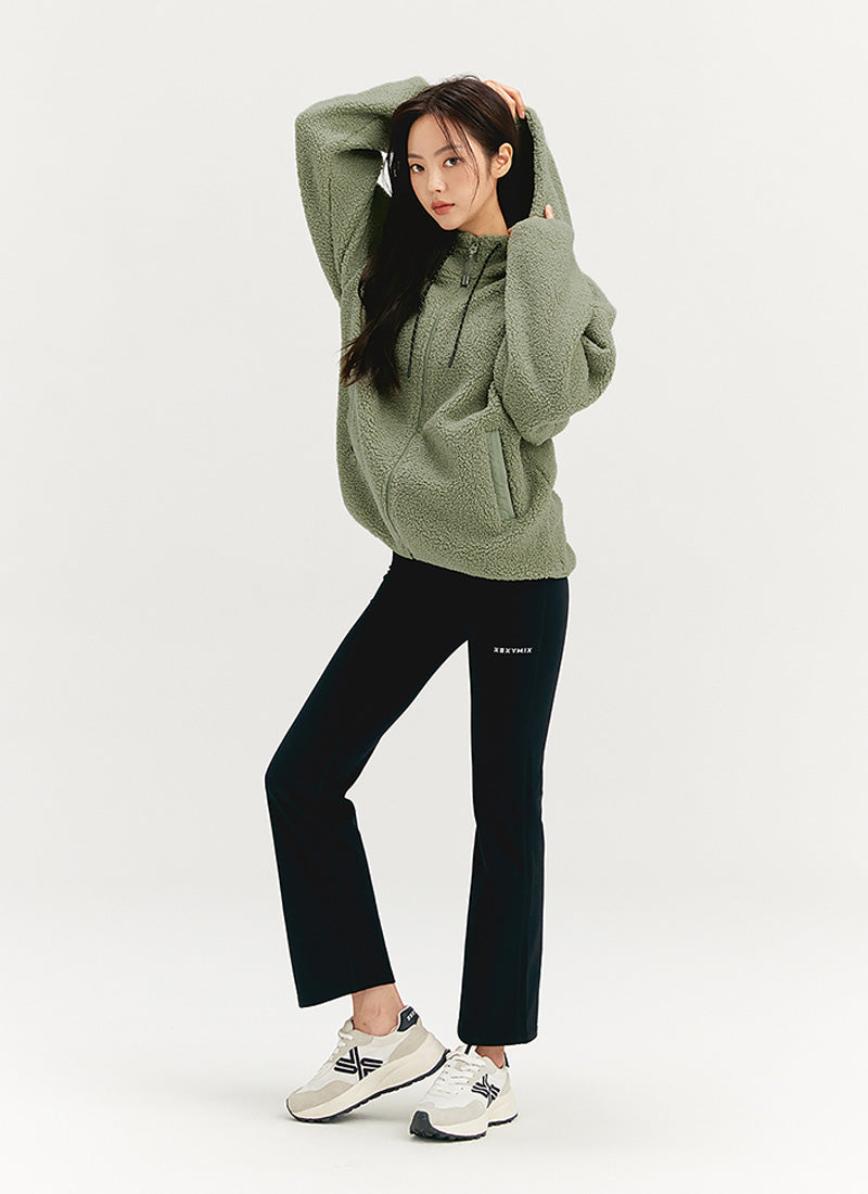 黑標360N 全方位柔彈美感靴型喇叭保暖褲｜共11色｜XP9217G