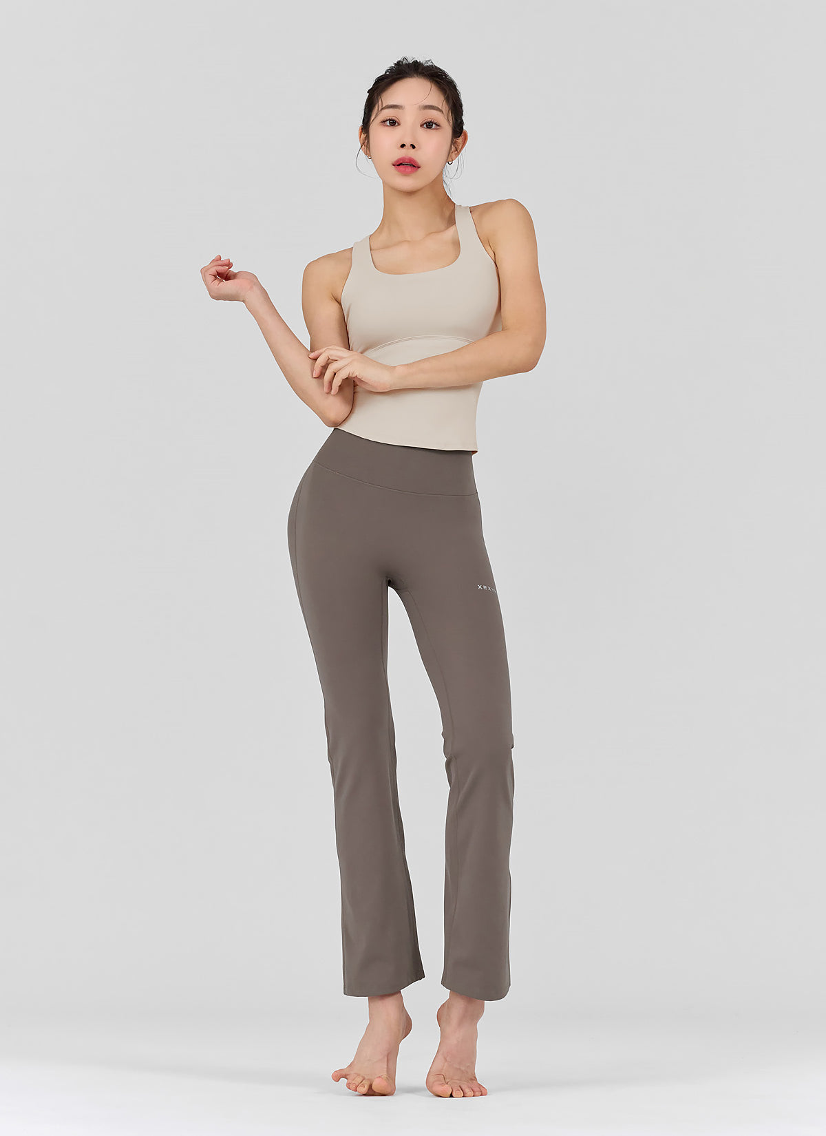 黑標360N 全方位柔彈美感靴型喇叭保暖褲｜共11色｜XP9217G